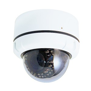 OP-VC-CA-HDDR6003 EX-SDI (HD-SDI V2)/TVI/Analog-960H 2MP 3-IN-1 Vandal Dome 36 IR-LED @ 110ft 2.8-12mm 3-axis OSD SenseUp Heater IP68 Dual-Voltage 12vDC/24vAC