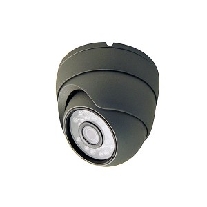 OP-VC-CA-HTDR8010G HD-TVI/Analog-960H 2MP/1080p Small IR Dome, OV2710 CMOS 3.6mm, 23IR-LED at 65ft, IP66, Grey